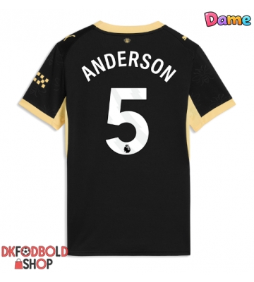 Manchester City Elliot Anderson #5 Udebanetrøje Dame 2026-27 Kort ærmer